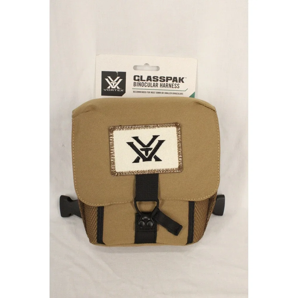 Vortex Binocular Harness GlassPak Tan Nylon Chest Rig P400 Hunting NWT